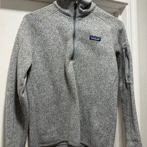 Patagonia Women’s Better Sweater 1/4-Zip in Heather Gray